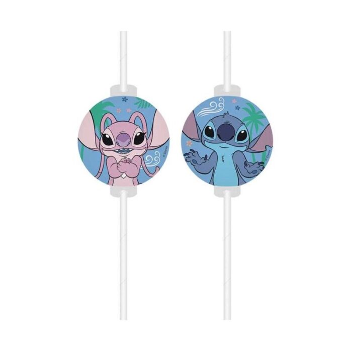 4 Palhinhas Para Tema stitch