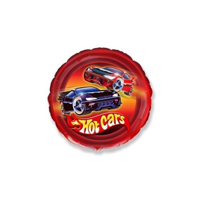 globo hot cars redondo 45 cm