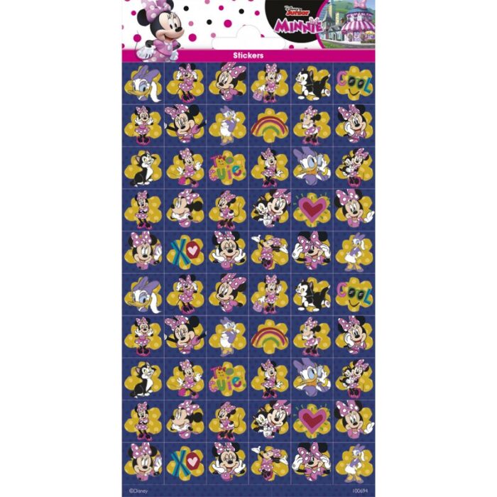 pegatinas 102 x 200 mm minnie mouse