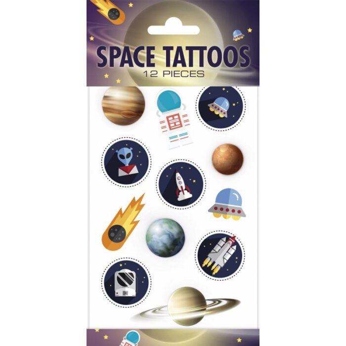 tattoos space party